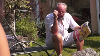 Old Man Gets Lucky 46 - blowjob - latina - old and young