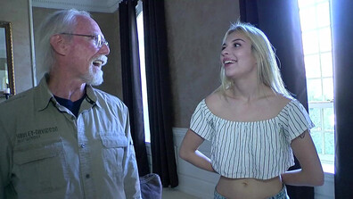 Sophia Sweet The Pussy keeps him young 720p - blonde