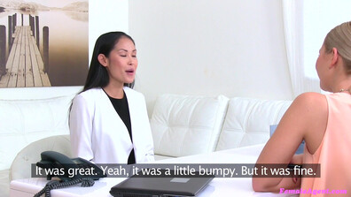 Tracy Lindsay & Davon Kim - lesbian - big ass