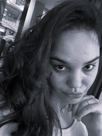 chubby latina curly - babe - cute