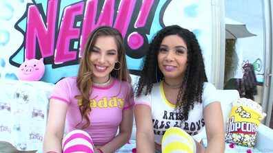 Aaliyah Hadid & Bobbi Dylan Share An Anal Creampie From The Anal Maniac Mike Adriano! - 4nal