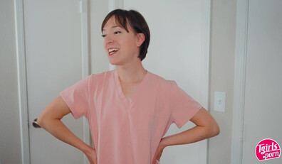 Aelin Blue & Patrice Hepburn - babe - brunette - hardcore - amateur - skinny - sloppy - blowjob - deepthroat - slobbery - foot fetish