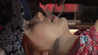 Angell Summers Buro Stuten - red head - hardcore - small tits