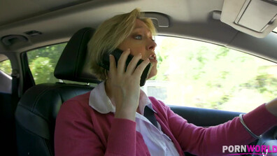 Dee Williams Gets Fucked, Eats Ass, and Swallows Cum to Pay for Car Crash - milf - blowjob - big ass