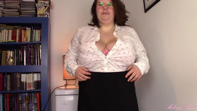 Huge Titty Teacher Cum Countdown JOI - big tits - babe