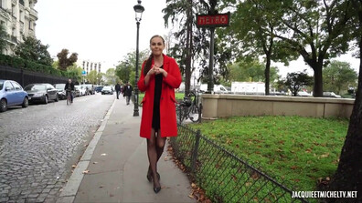 JacquieEtMichelTV – Tina Kay, A Sensual Parisian Stroll For The Beautiful Tina! - blowjob - stockings - hardcore - pussy - doggystyle - cumshots - lingerie - anal - french - interracial