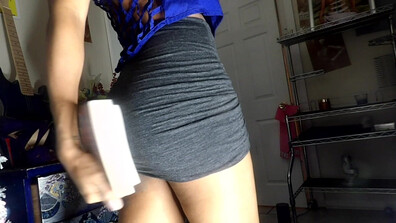 Katya Dobrev Trading Twerking Vid For Passing Grades - solo - black - amateur