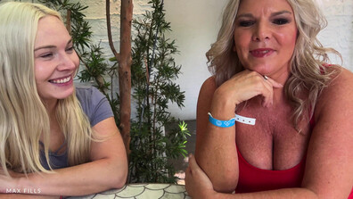 Kiwigirlie & Tiffany Bannister Crazy Vacation In The Bedroom - big ass - big tits - babe - blonde - hardcore - amateur - homemade - pov
