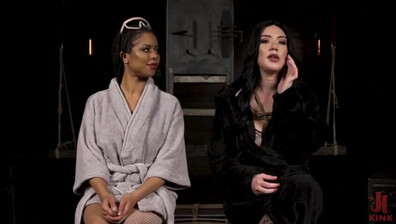 Mistress has her slave girl please her - hot - sexy - mistress - domination