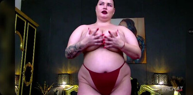 Red panties bitch - fat - bitch