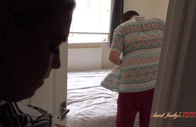 Maisie Horny MILF Maisie Masturbates to Friends Son Then Gets Fucked Hard - milf - mature - big ass - blowjob