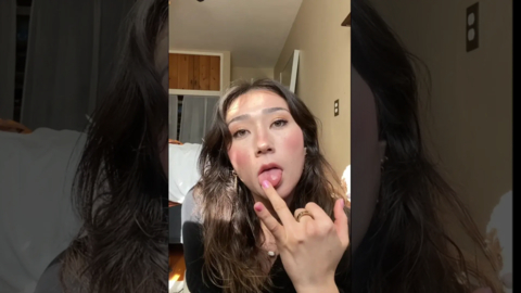 Sleepy Sab ASMR Finger Licking Leaked Video