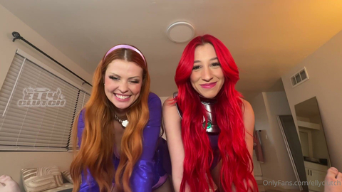 Elly Clutch and Waifuminx Comic Con BlowJob