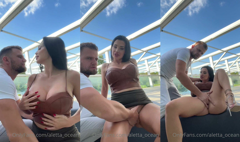 Horny Guy Pleases Aletta Ocean With His Tongue Before Fucking Her Face And Pussy
