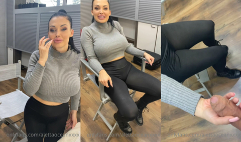 Horny Guy Plows Aletta Ocean's Pussy Doggy Style