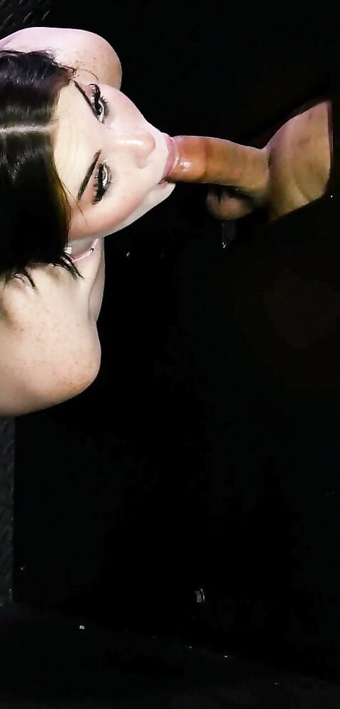 Lola Valentine - First Glory Hole POV - GloryHoleSecrets - Gloryholesecrets - pov - natural tits - big dick - interracial - deepthroat - blowjob - black - handjob - tits