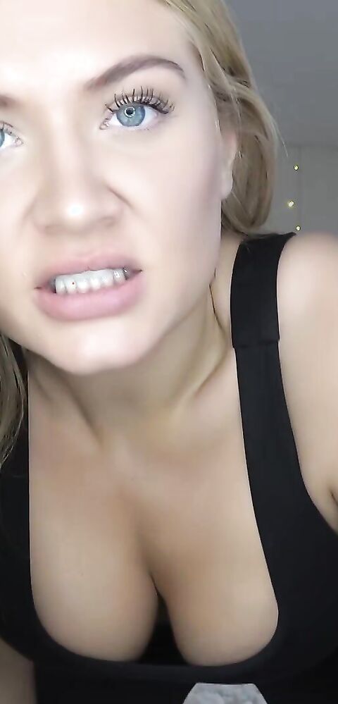 Goddess Dommelia - Personal Trainer Makes You Her Bitch - ManyVids - blonde - milf - big tits - femdom - fetish - dirty talk - pov