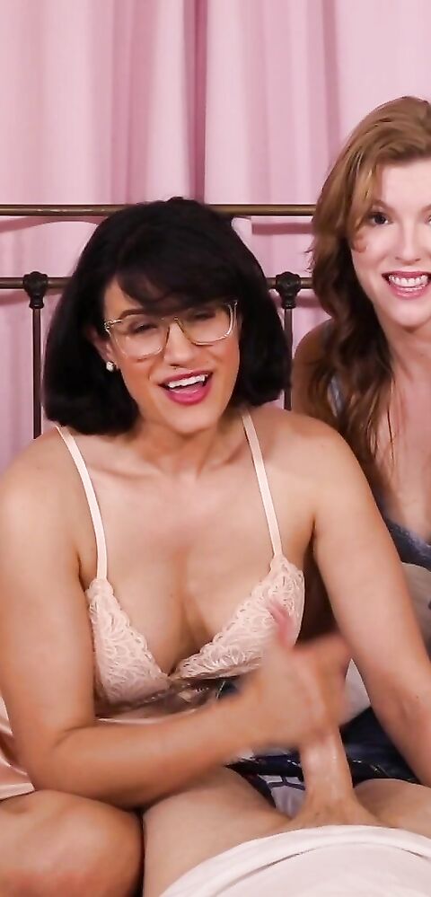 Penny Barber - Step-Mom and Ella Nova Have Fun Teasing Your Tiny Dick - TabooView - Tabooview - stepmother - tease - milf - brunette - solo - masturbation - dirty talk - pov - big tits