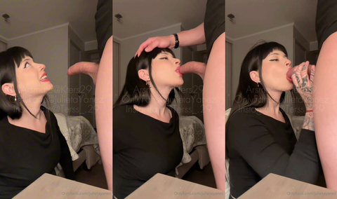 Julieta Yanez Is Happy Sucking Cock