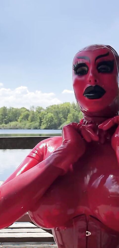 Miss Fetilicious - Bizarre Latex Dolls in Public - ManyVids - latex - public - fetish - hardcore - milf - big tits - pov - femdom - high heels