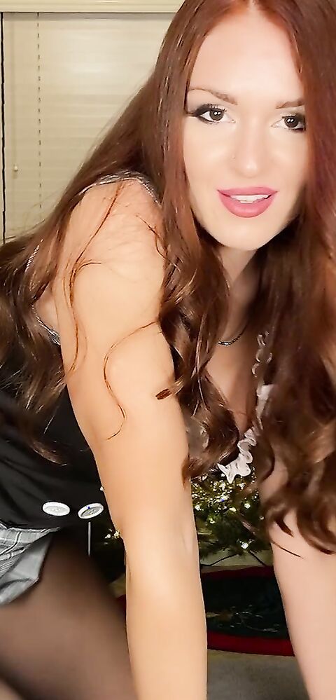 Goddess Christina - Day 12 - The Naughty List - 12 Days of ChristinaMAS - IWantClips - femdom - dirty talk - fetish - solo - jerk off instruction - cock tease - tease - redhead