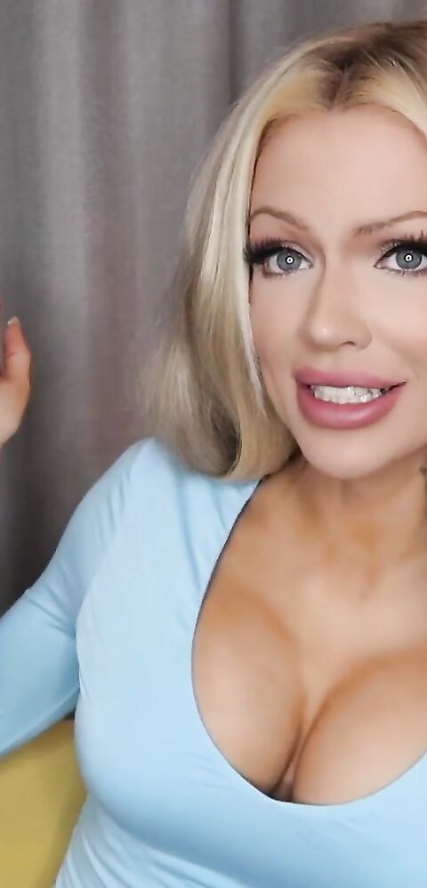 Goddess Harley LaVey - Submissive zone - ManyVids - blonde - big tits - solo - virtualsex - gooning - fake tits - fetish - dirty talk - tattoo