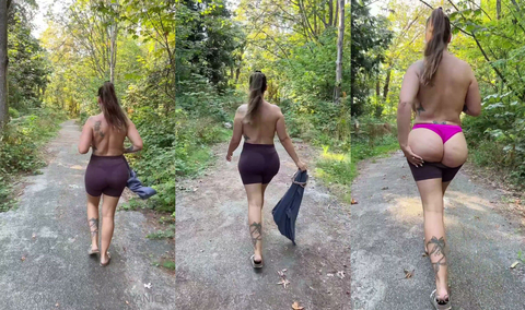 Ava Nicks Fucked Out In The Forest