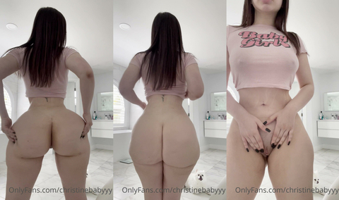 Christinebabyyy Anal Plug Play