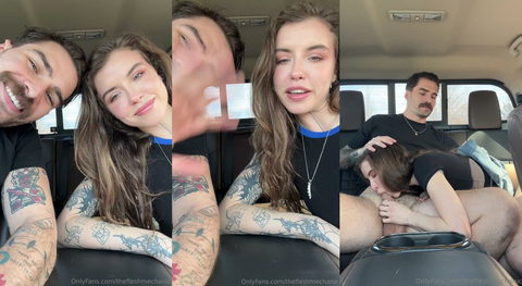 Eden Ivy Anal In The Car