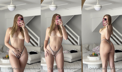 Edyn Denise Shows Us Her Naked Body