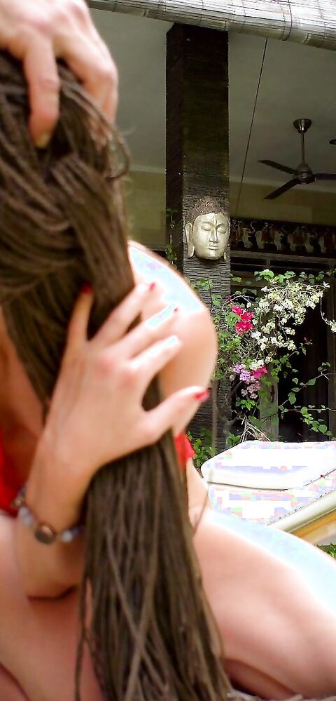 Mia Bandini - Fucked And Facialized Near The Outdoor - ManyVids - outdoor - pov - blowjob - big dick - small tits - deepthroat - teen - natural tits