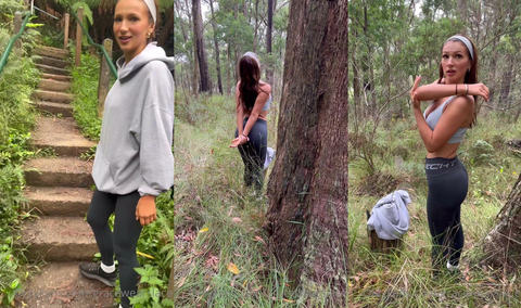 Gracewearslace Fucking In A Forest