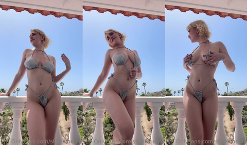 Just Wants To Stick Her Fingers In The Balcony