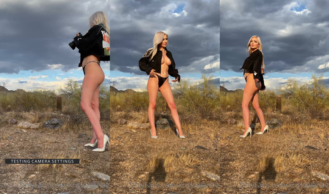 Kristen Lanae Nude In Nature
