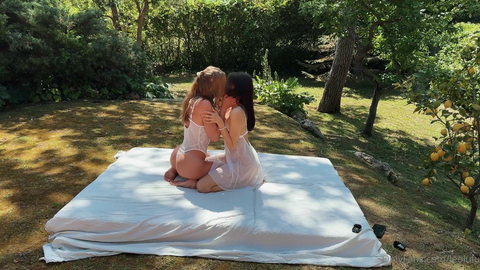 LeoLulu and Ruth Lee Fuck A Stranger In The Woods