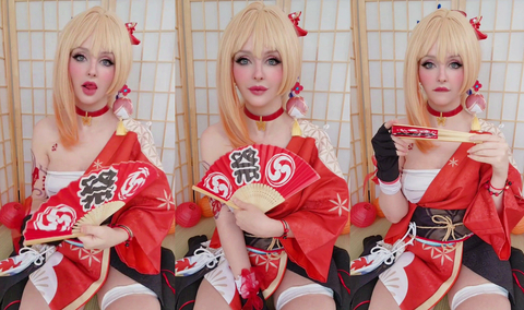 Mikomin Gets Horny When She Cosplays