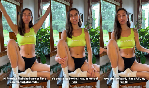 Piper Quinn Wanted to Do Yoga, But She Masturbates Instead