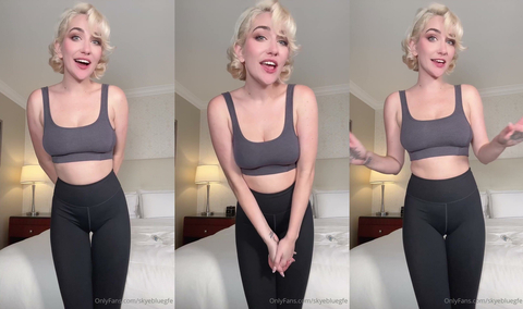 Skye Blue Has Fun With A Fake Penis