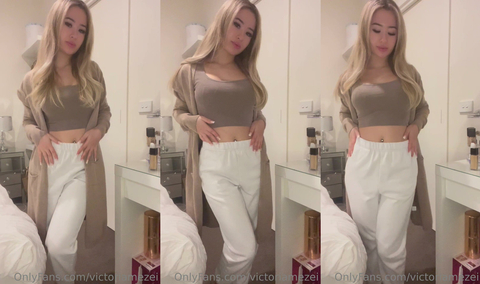 Victoria Mezei Masturbates In Her Room