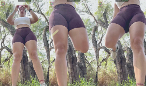 Yiny Leon Sweaty Pussy Licking & Fucking After Jogging