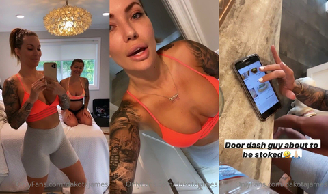 Dakota James Sucks Cock In Threesome