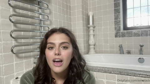 Emily Black Masturbates In The Bathtub