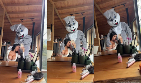Jaiane Limma Fucked By Giant Rabbit