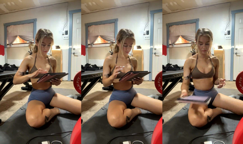 Kinky Mistress Sweaty Workout