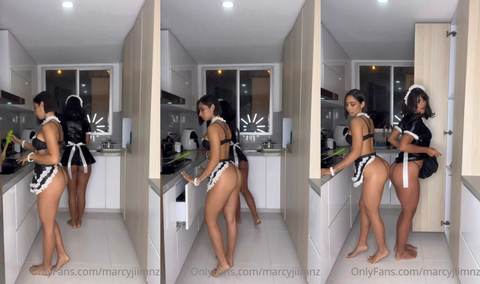 Marcy Jimnz Calls A Friend To Clean The House