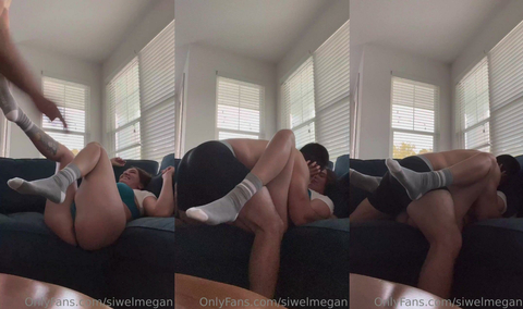 Megan Siwel Gets Fucked Hard On The Sofa