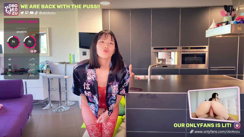 Submissive Obokozu Sucks Her Man's Cock Like A Good Slave
