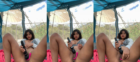 Swinger Naomi Has Fun With 2 Vibrators In Her Pussy