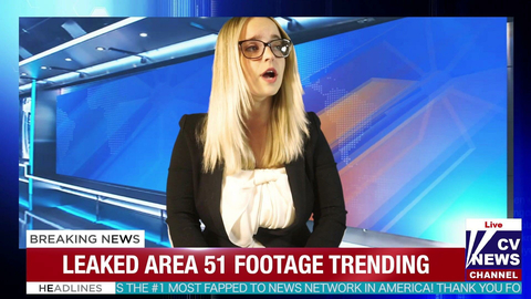 TV Anchor Codi Vore Strips And Fucks During The Evening News