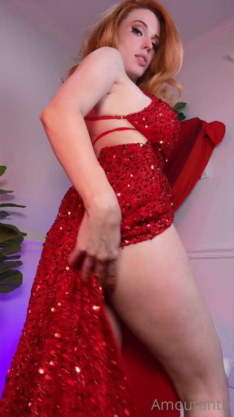 Amouranth Plays Jessica Rabbit As A Nasty Cock Slut